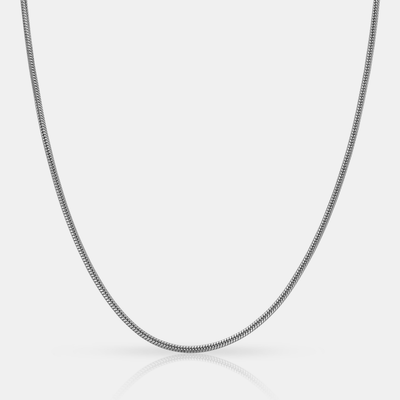 Snake Chain (Silver) 2mm